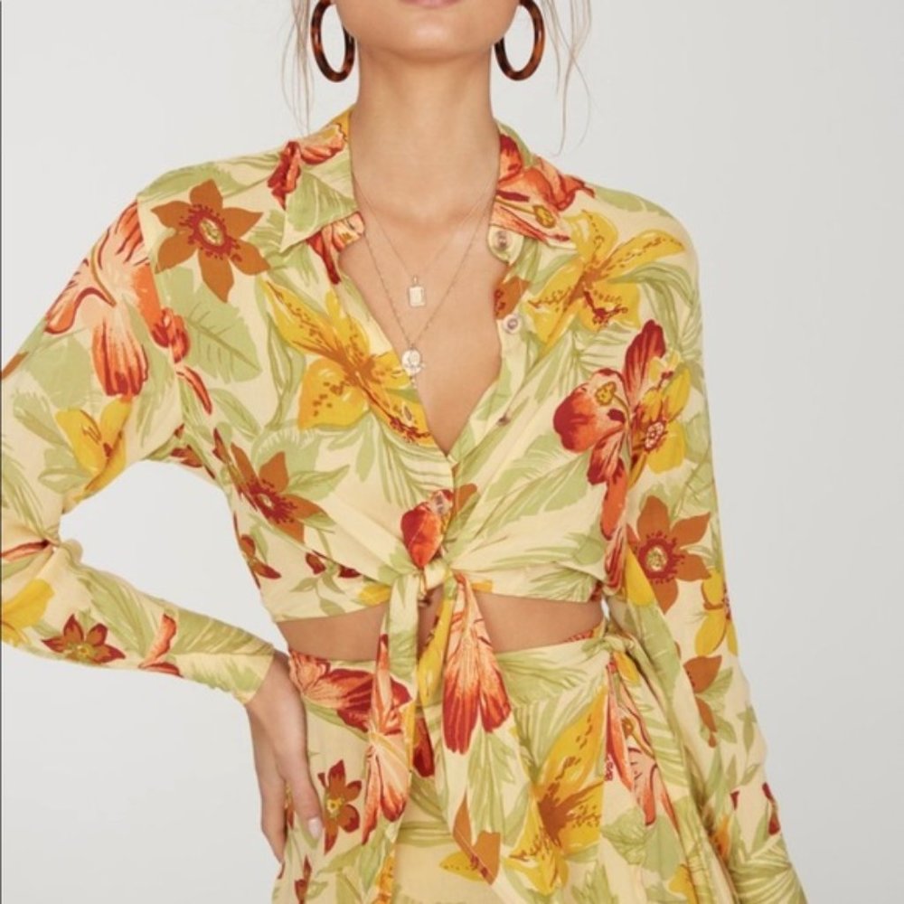 🌞 BEAU RIVAGE TOP FAITHFULL THE BRAND SMALL